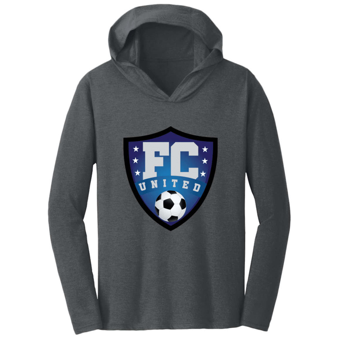 FC United District Triblend T-Shirt Hoodie - 931 Graphics